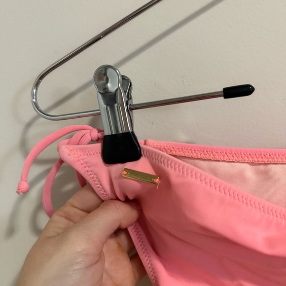 3/$20⚡️ Victoria’s Secret Bright Pink Rouched Bottom Side Tie Bikini Bottom - Picture 8 of 13